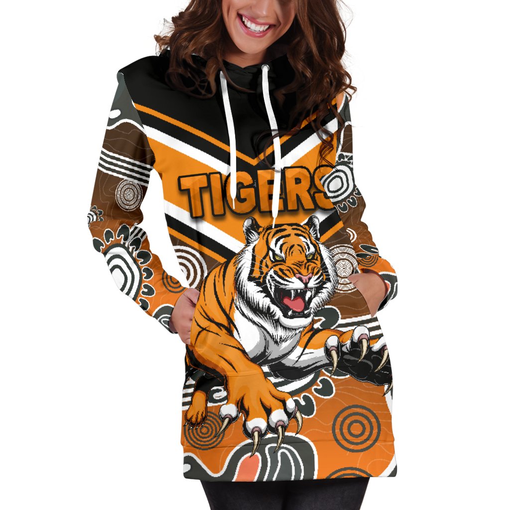 wests-womens-hoodie-dress-tigers-indigenous