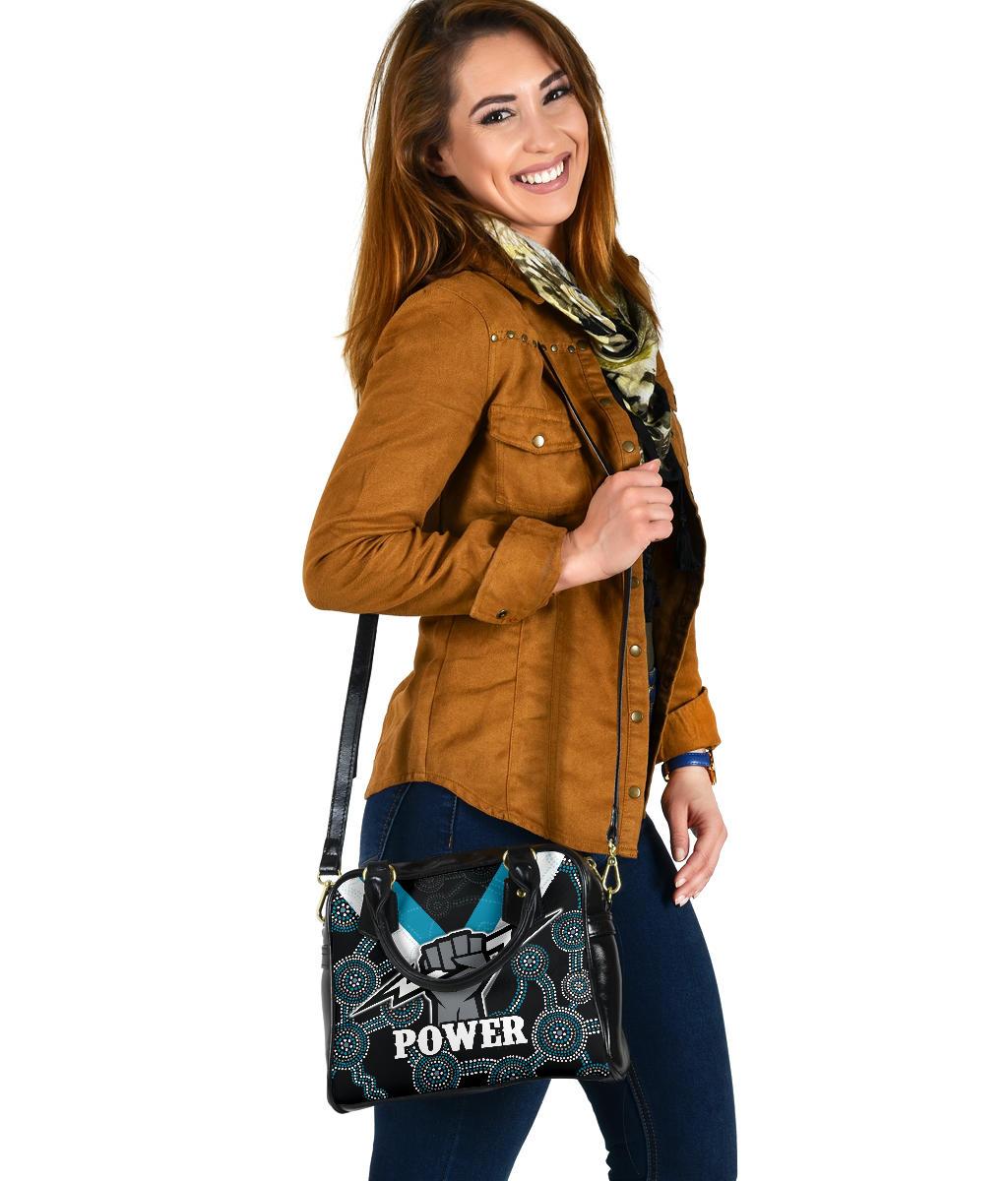 Port Adelaide Shoulder Handbag Power - Vibe Hoodie