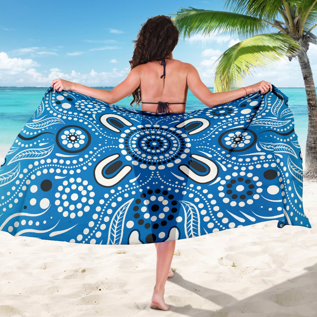 aboriginal-sarong-indigenous-circle-dot-painting-blue-color