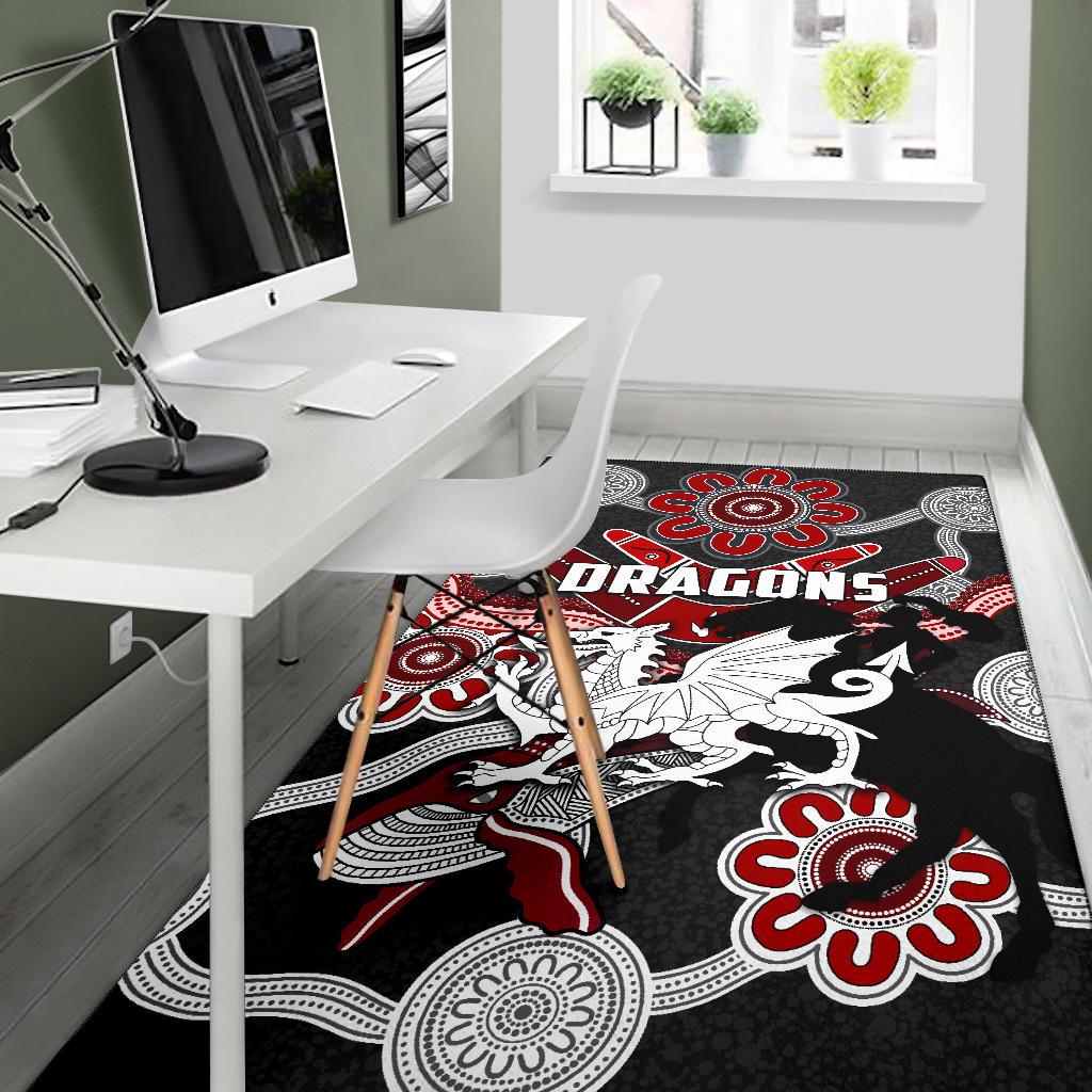 dragons-area-rug-st-george-indigenous-black