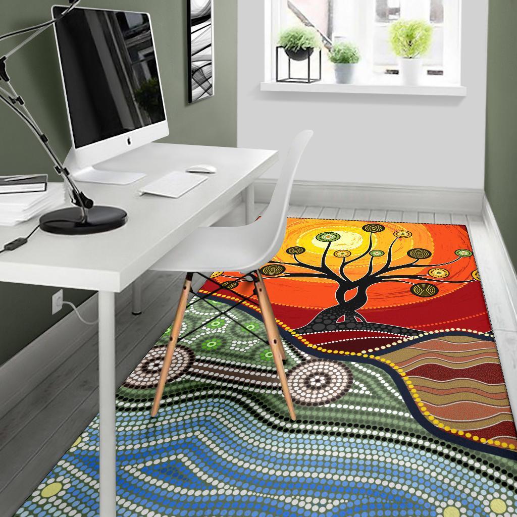 area-rug-australian-aboriginal-tree