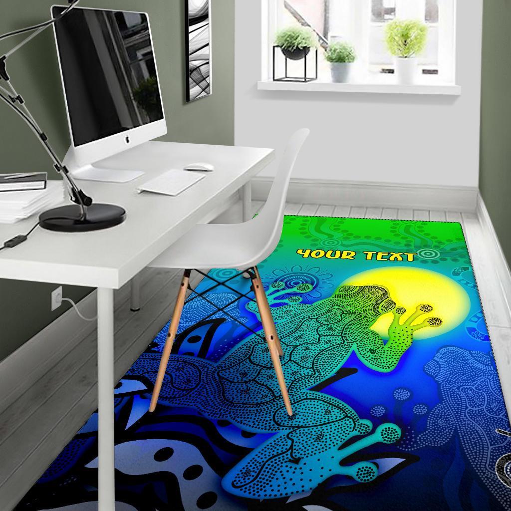 customaboriginal-area-rug-indigenous-frog-blue