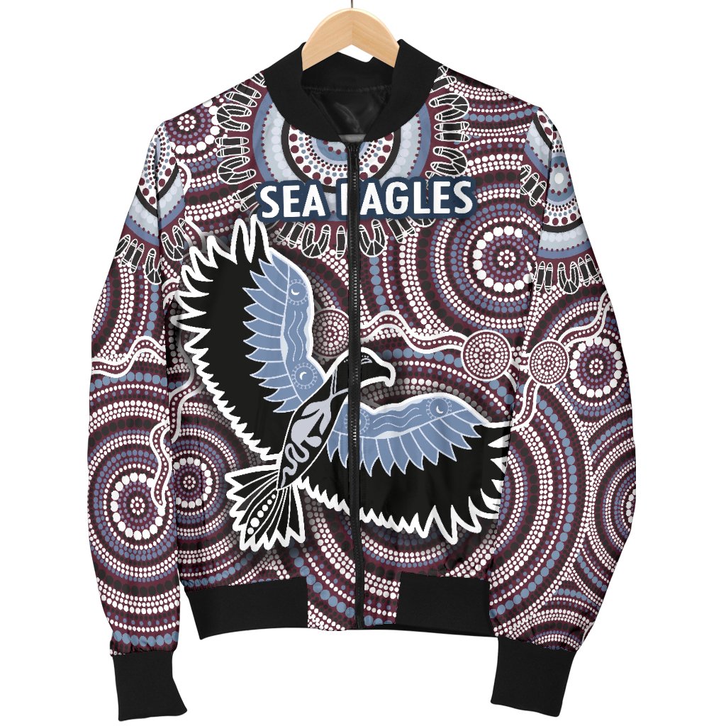 warringah-womens-bomber-jacket-sea-eagles-indigenous