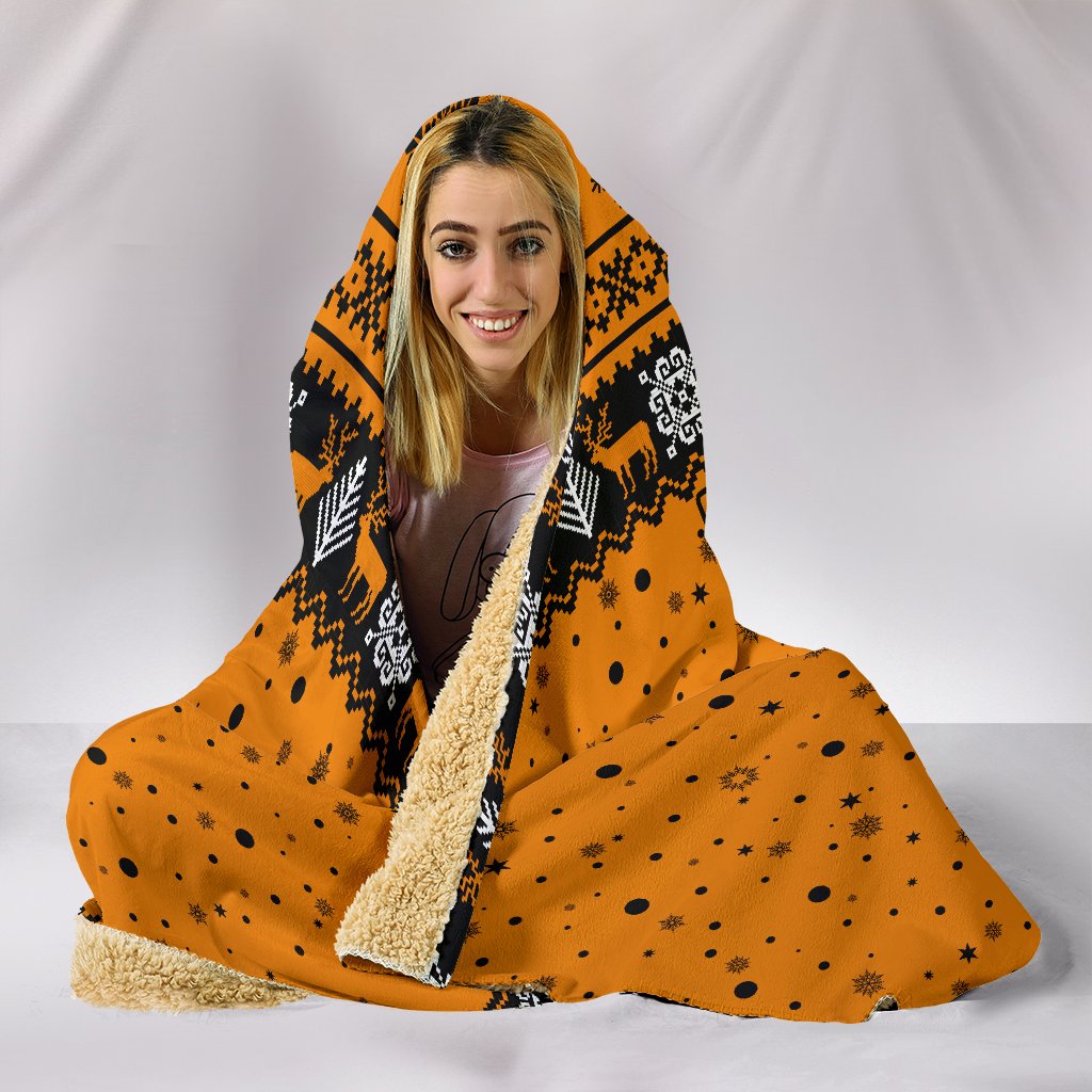 wests-christmas-hooded-blanket-tigers-unique-vibes-orange