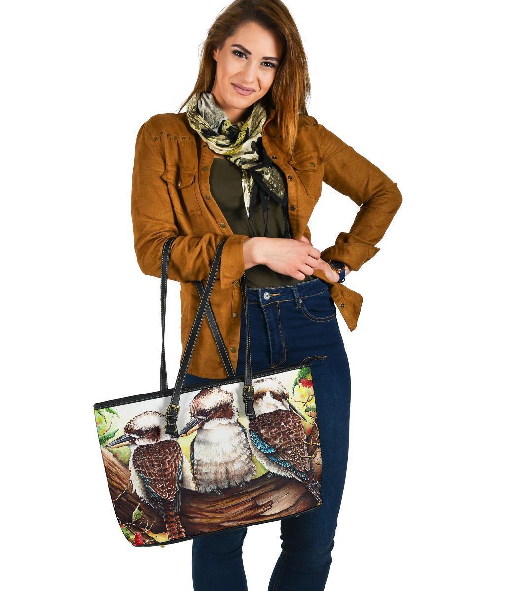 large-leather-tote-bag-kookaburra-with-waratah