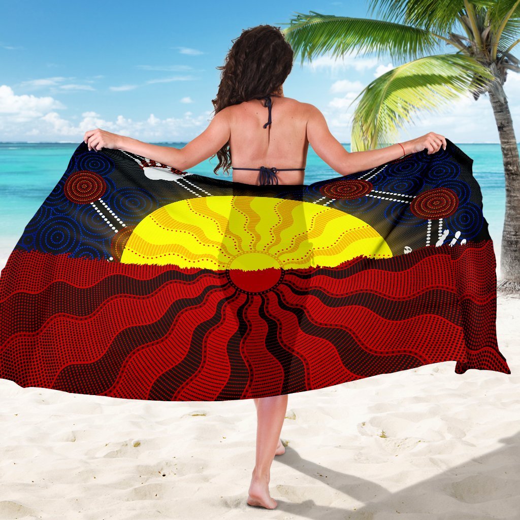 aboriginal-sarong-australia-indigenous-flag-sun-dot-painting