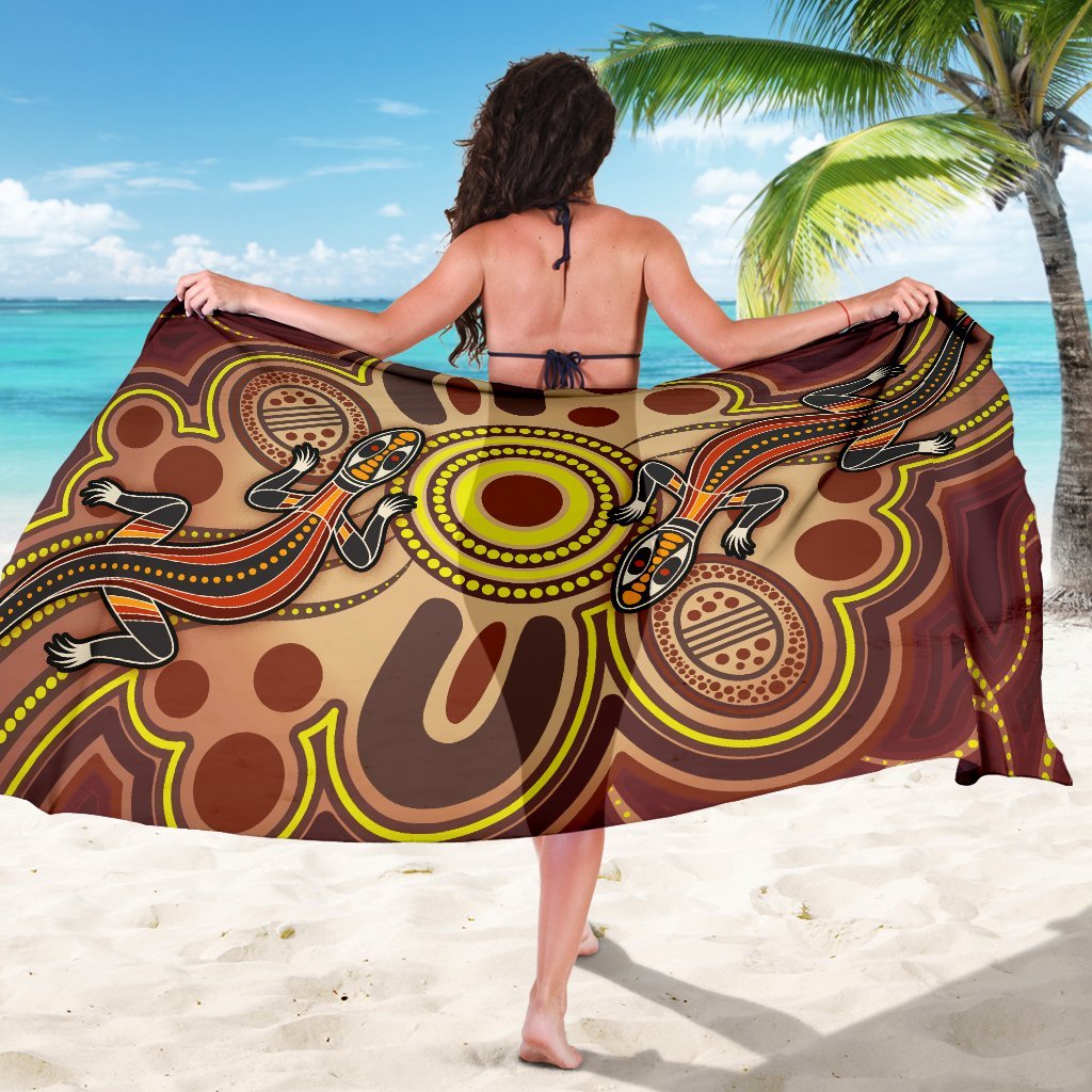 aboriginal-sarong-indigenous-lizard-dot-painting-art