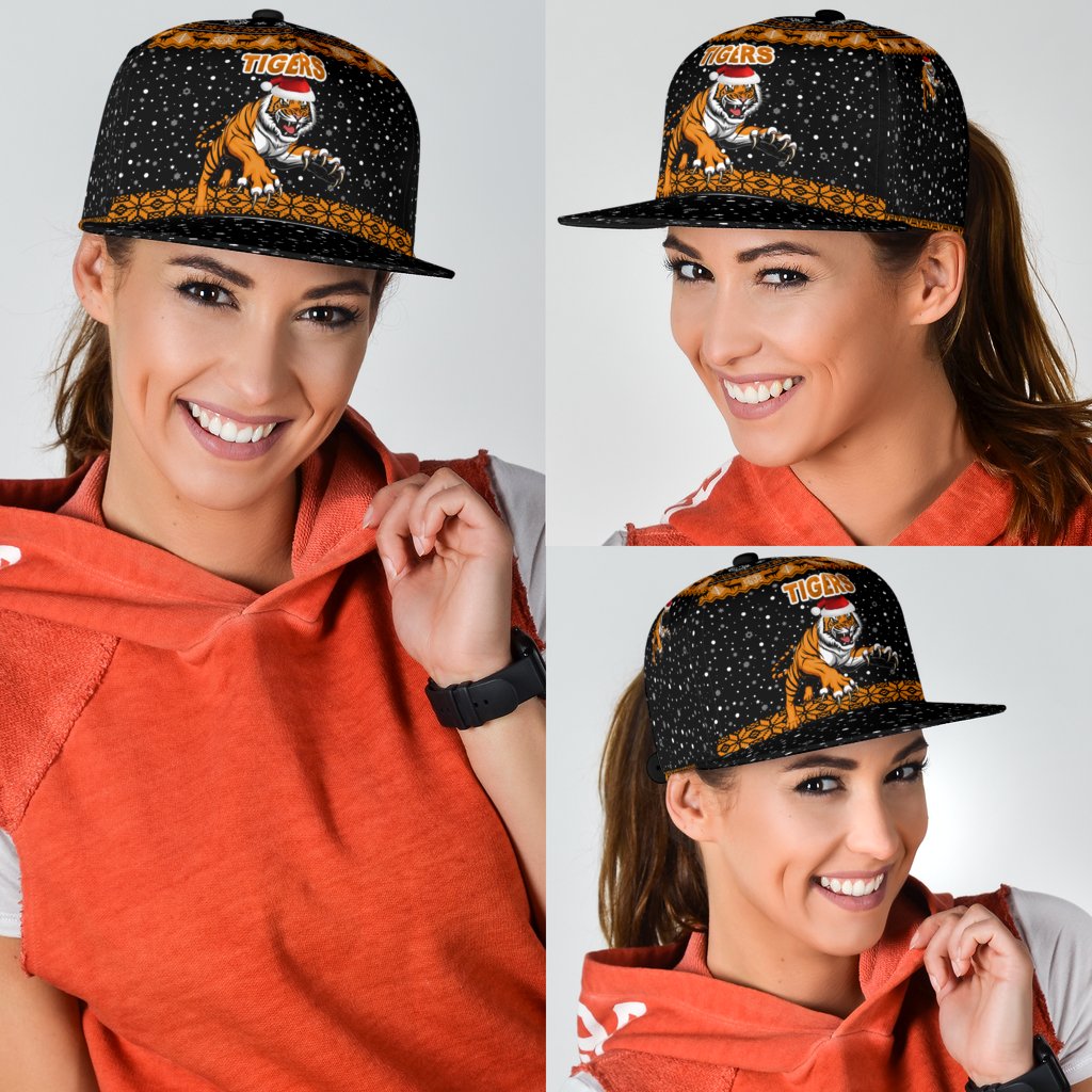 wests-christmas-snapback-hat-tigers-unique-vibes-black