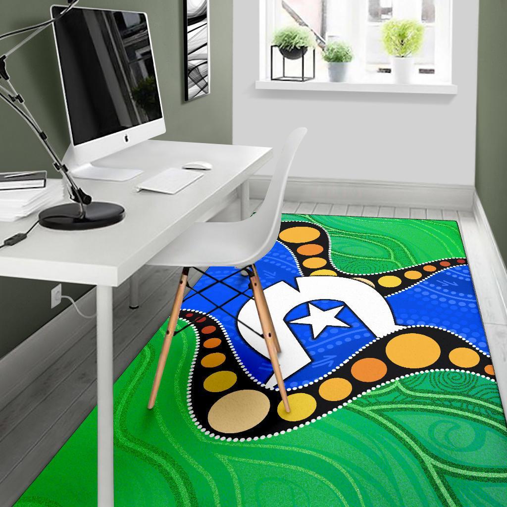 torres-strait-islands-area-rug-flag-with-aboriginal-patterns