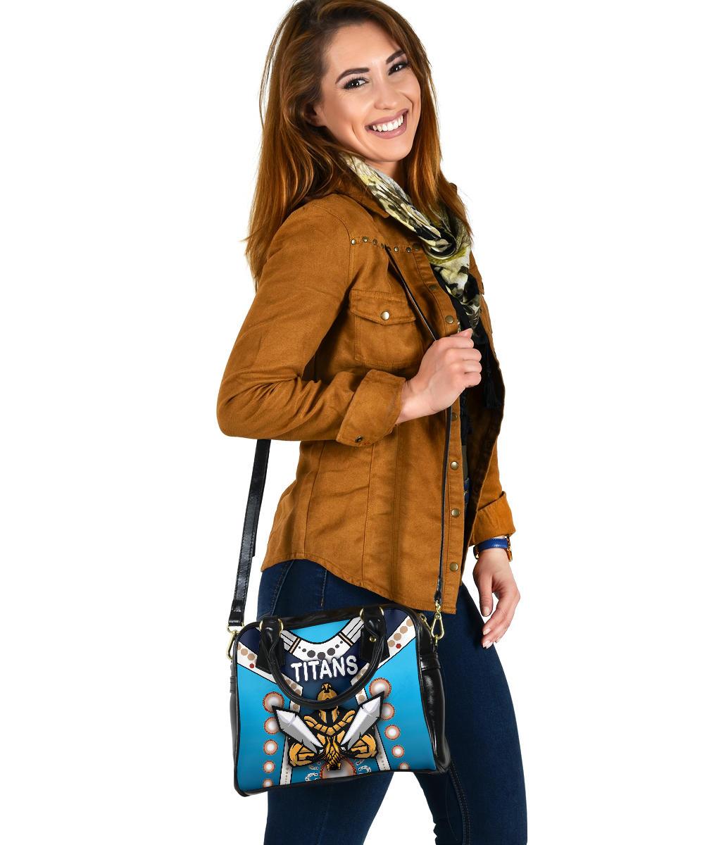 Gold Coast Shoulder Handbag Titans Gladiator Simple Indigenous - Vibe Hoodie