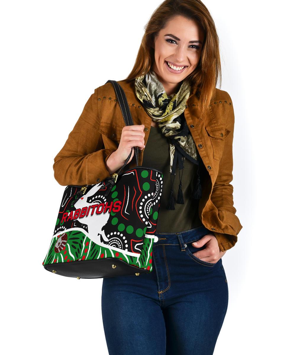 rabbitohs-small-leather-tote-bag-aboriginal