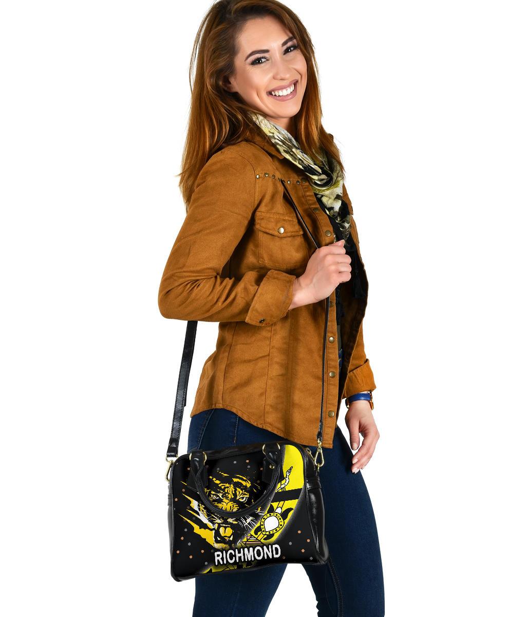 Richmond Shoulder Handbag Tigers Dotted - Vibe Hoodie