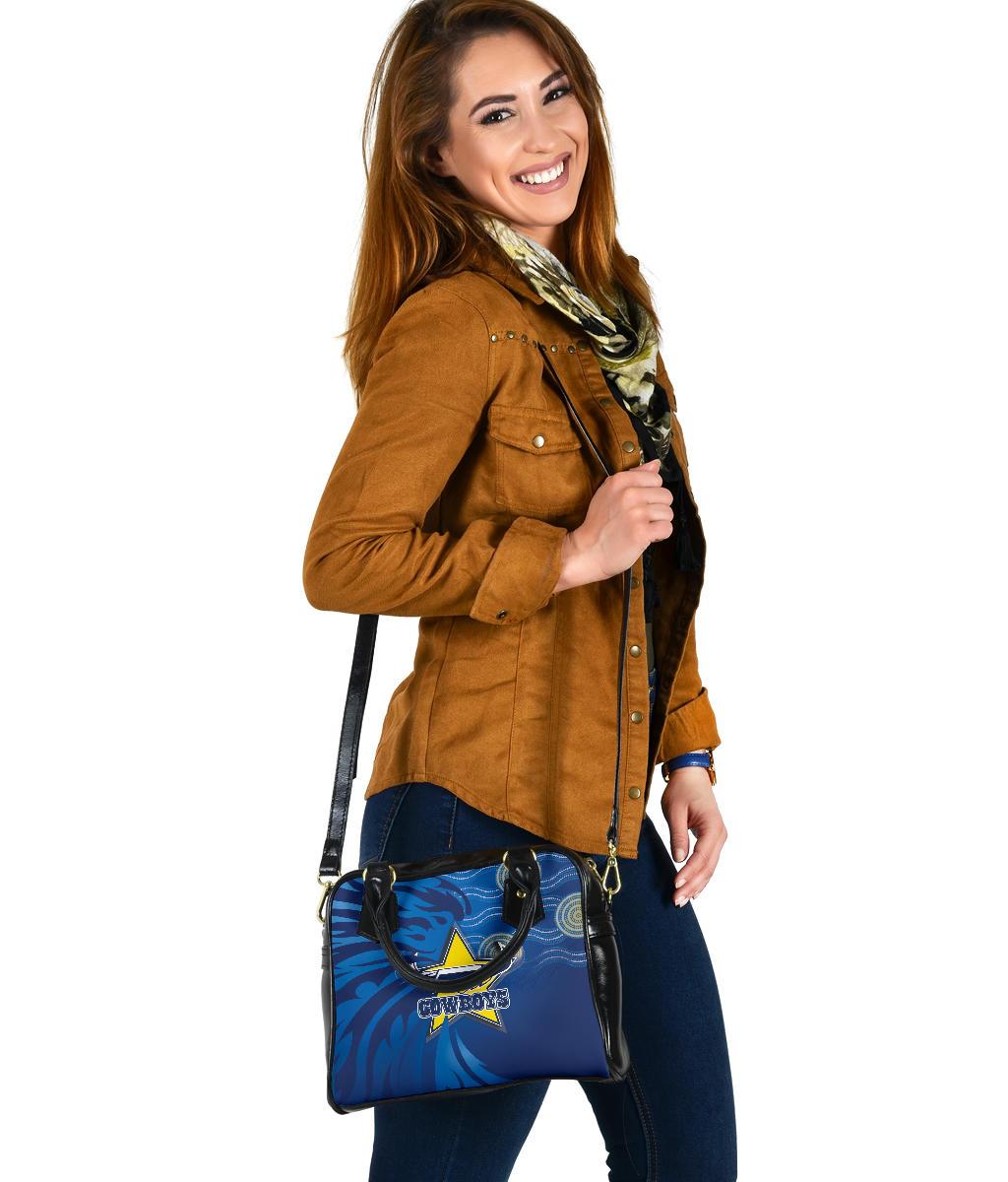 Cowboys Fire Shoulder Handbag North Queensland - Vibe Hoodie