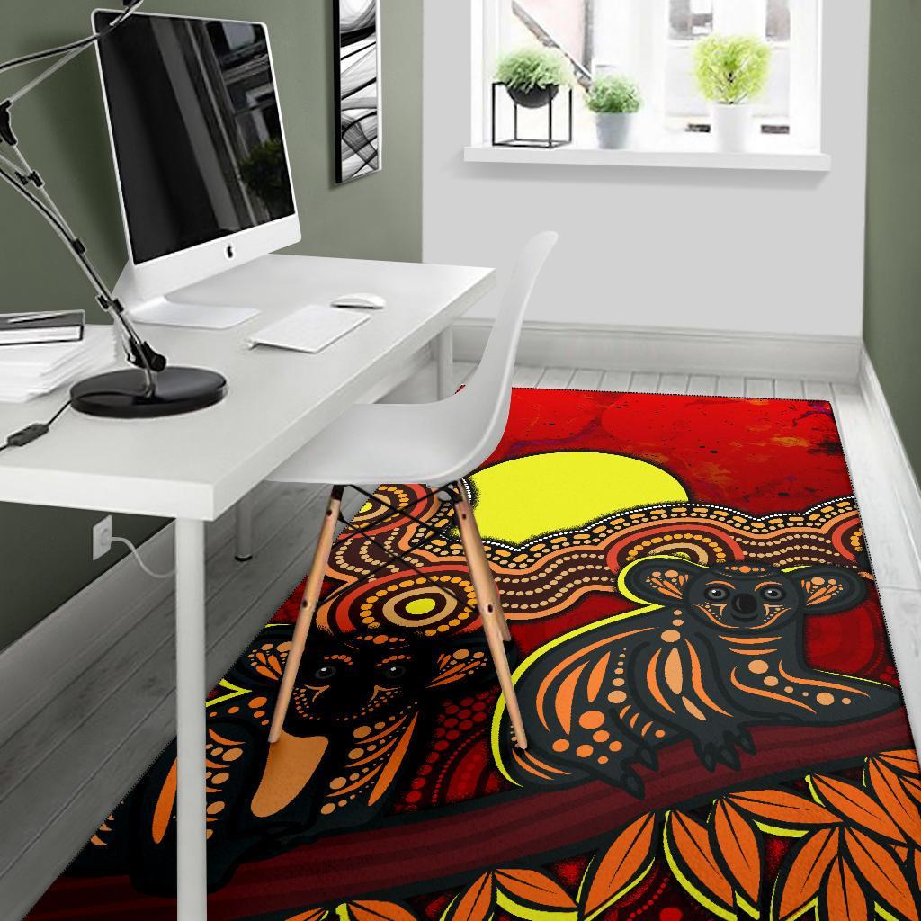 aboriginal-area-rug-australian-indigenous-koala