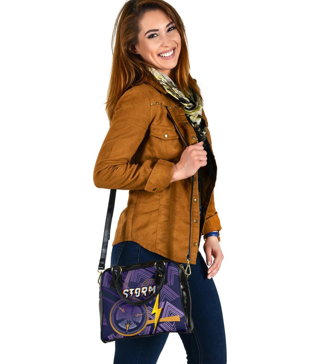 Storm Shoulder Handbag Simple Indigenous - Purple - Vibe Hoodie