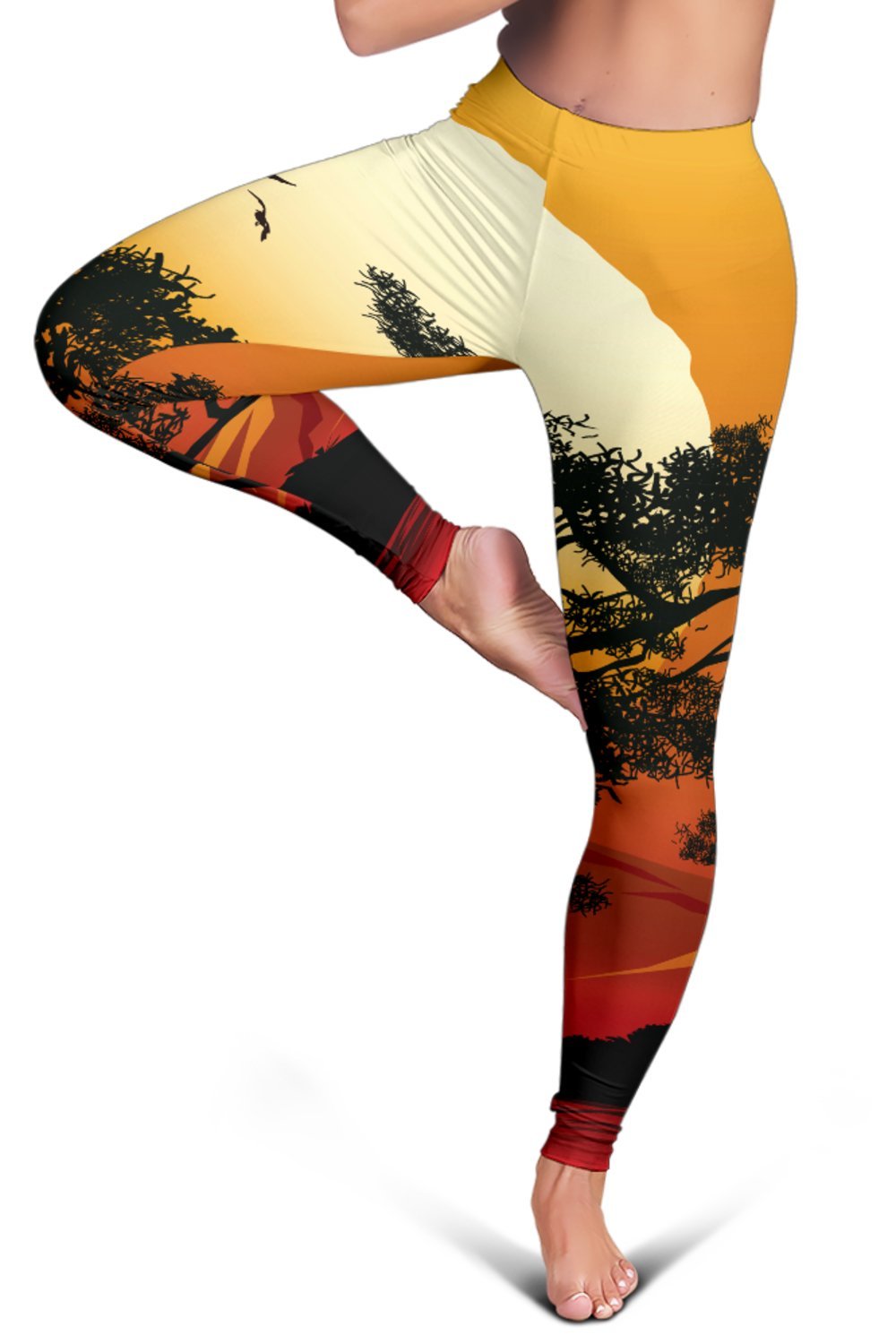 womens-leggings-sunset-and-tree-in-australia