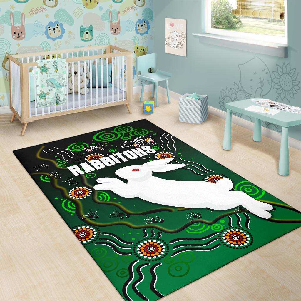 rabbitohs-area-rug-simple-indigenous