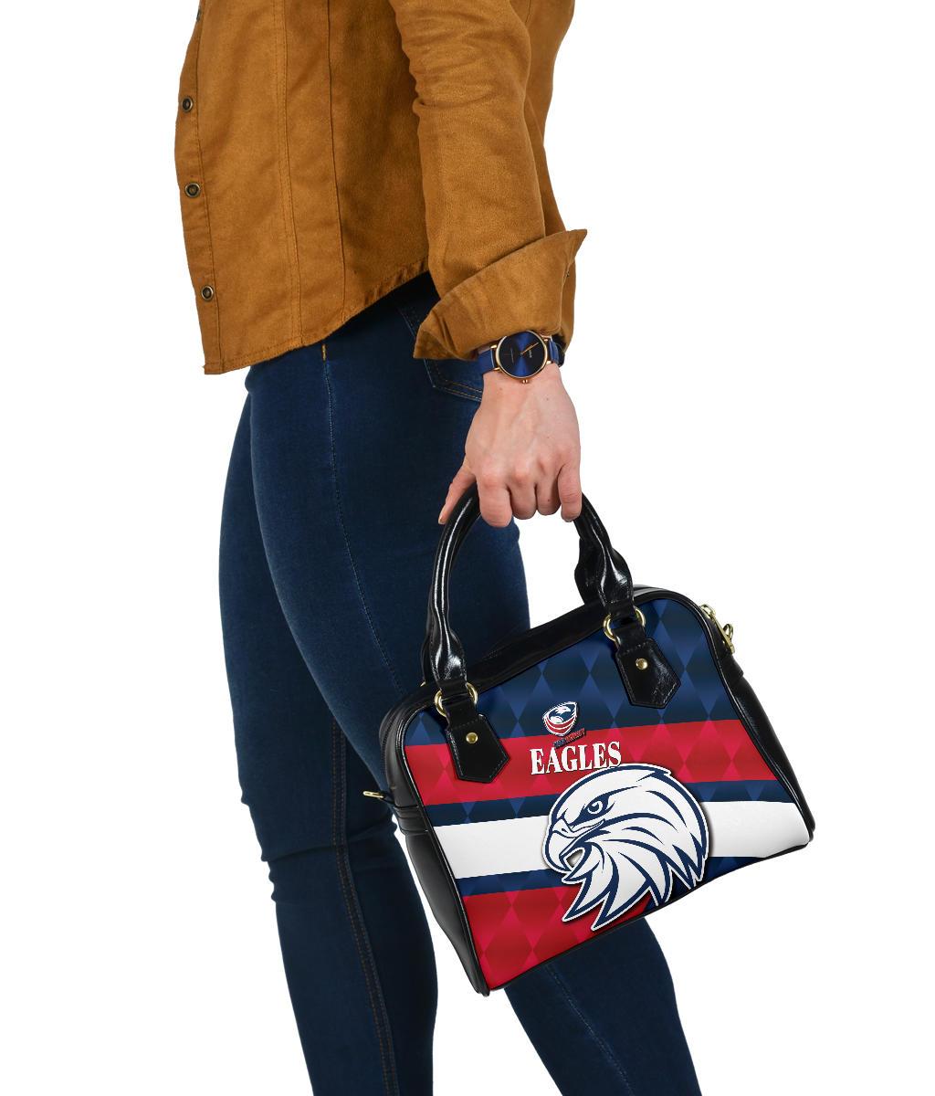 USA Rugby Shoulder Handbag Eagles Sporty Style - Vibe Hoodie