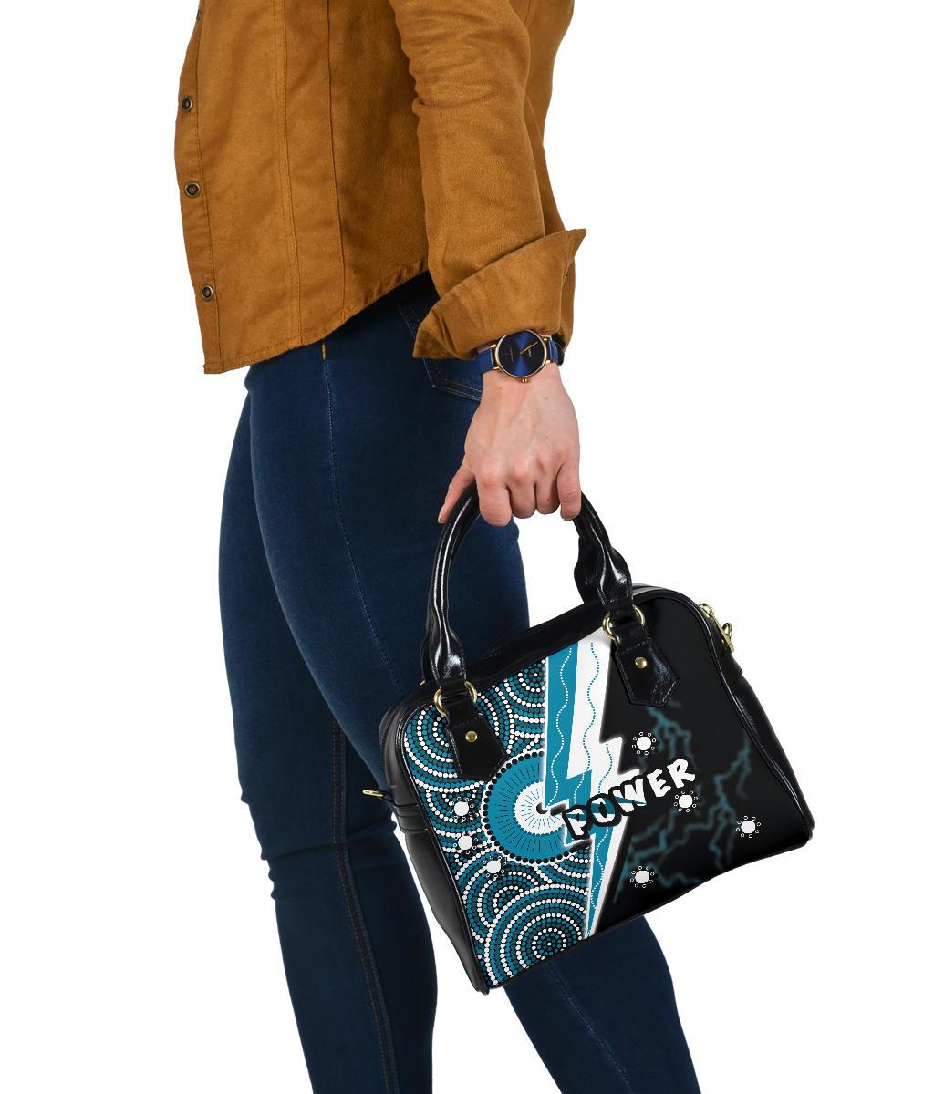 Power Shoulder Handbag Thunda Port Adelaide - Vibe Hoodie