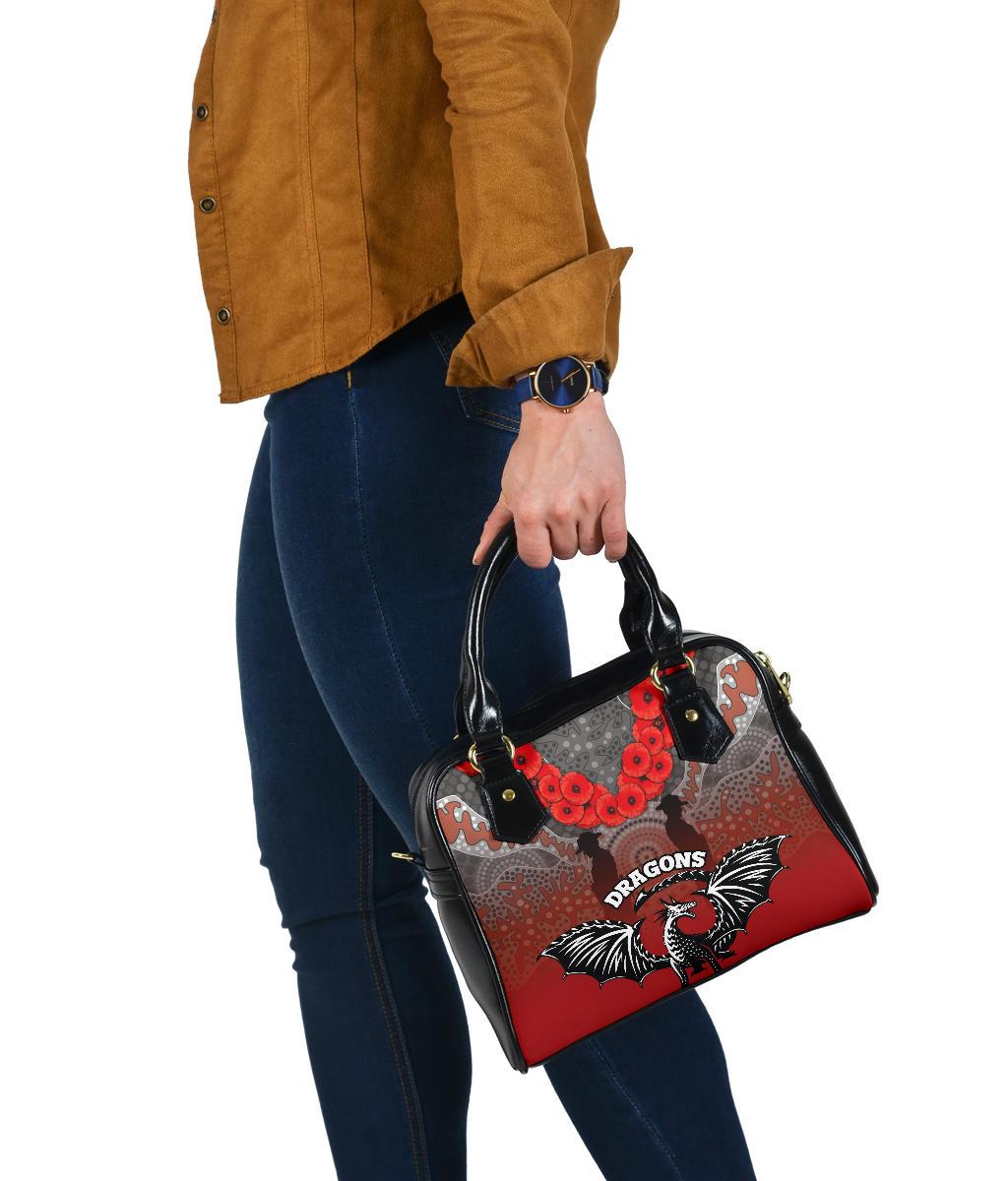 Dragons Shoulder Handbag St. George Anzac Day - Vibe Hoodie