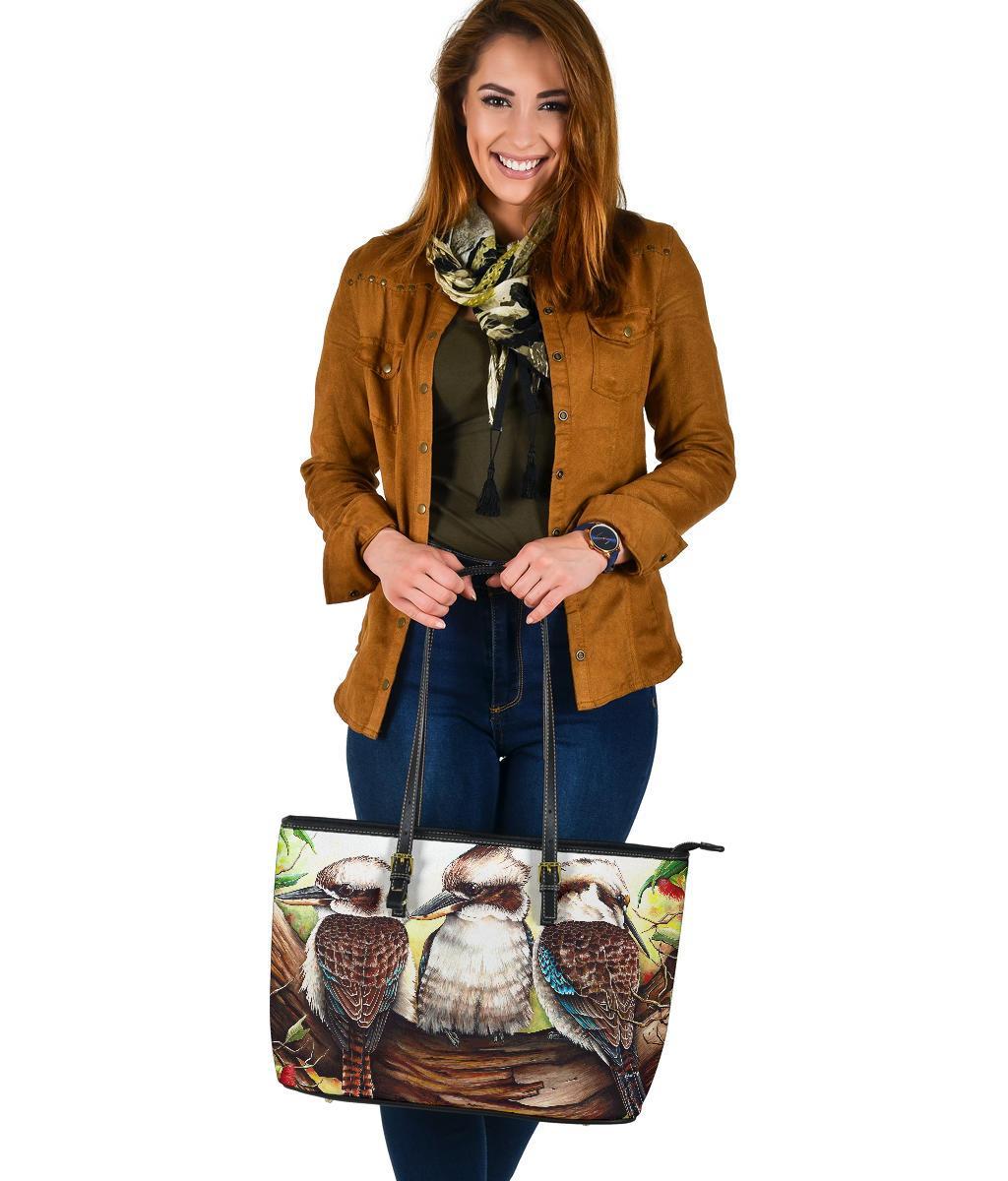 large-leather-tote-bag-kookaburra-with-waratah