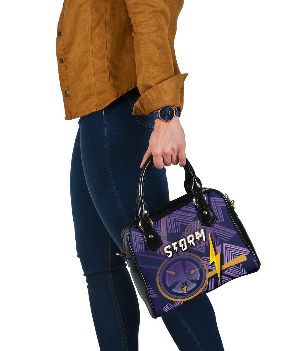 Storm Shoulder Handbag Simple Indigenous - Purple - Vibe Hoodie