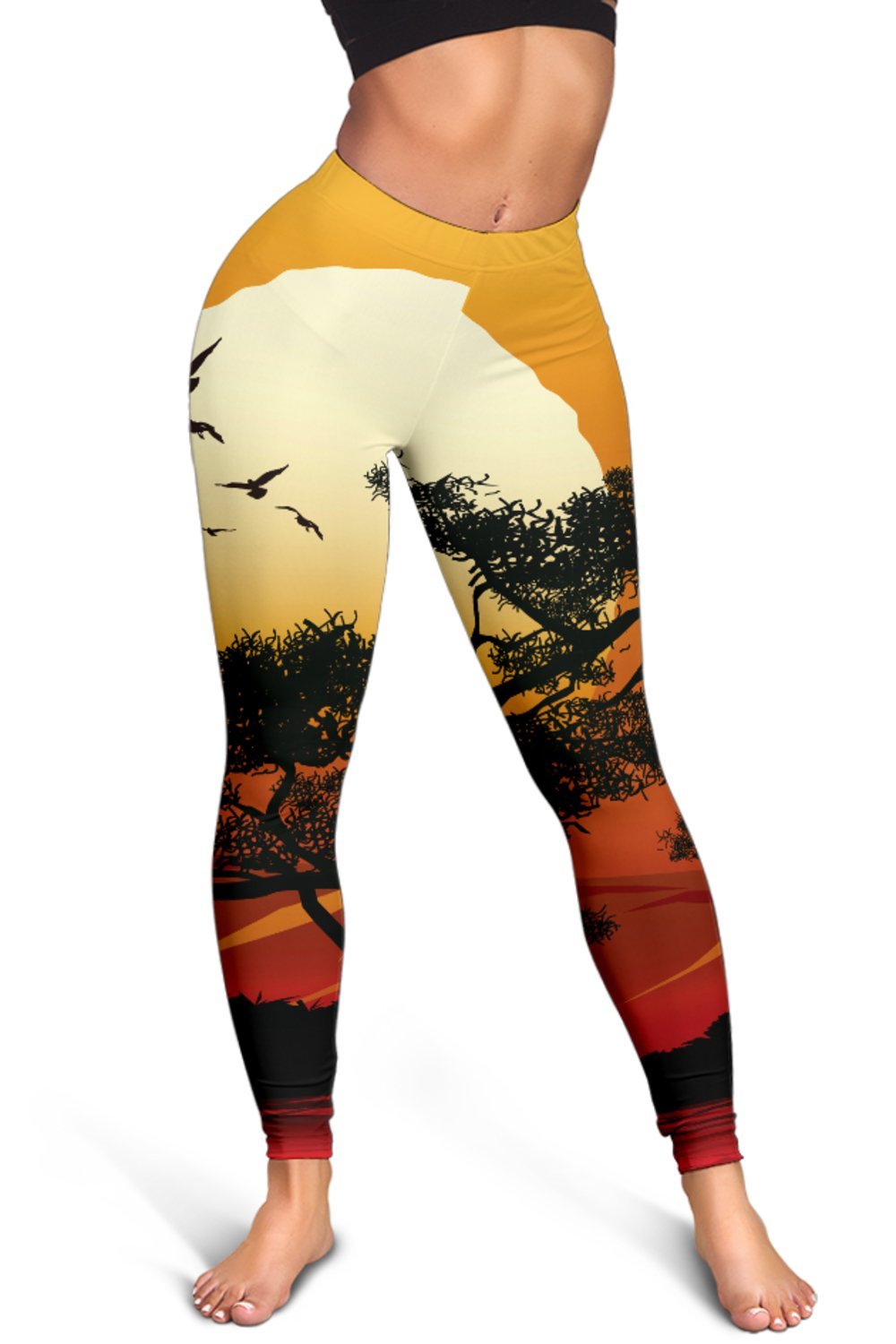 womens-leggings-sunset-and-tree-in-australia