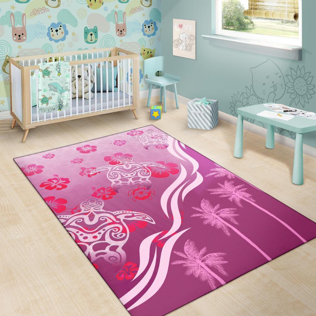 pink-turtle-hibiscus-area-rug