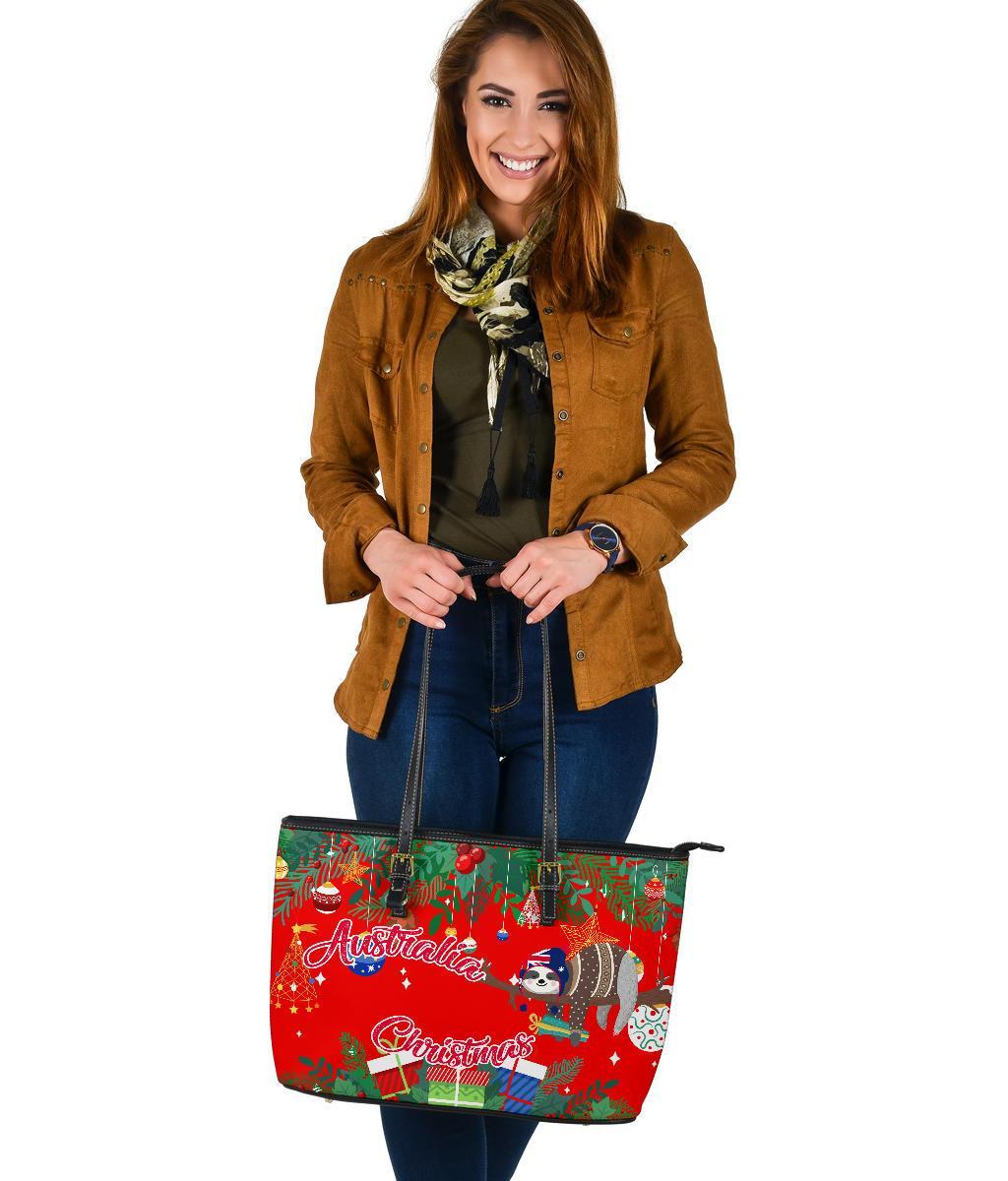 christmas-leather-tote-bag-red-merry-christmas