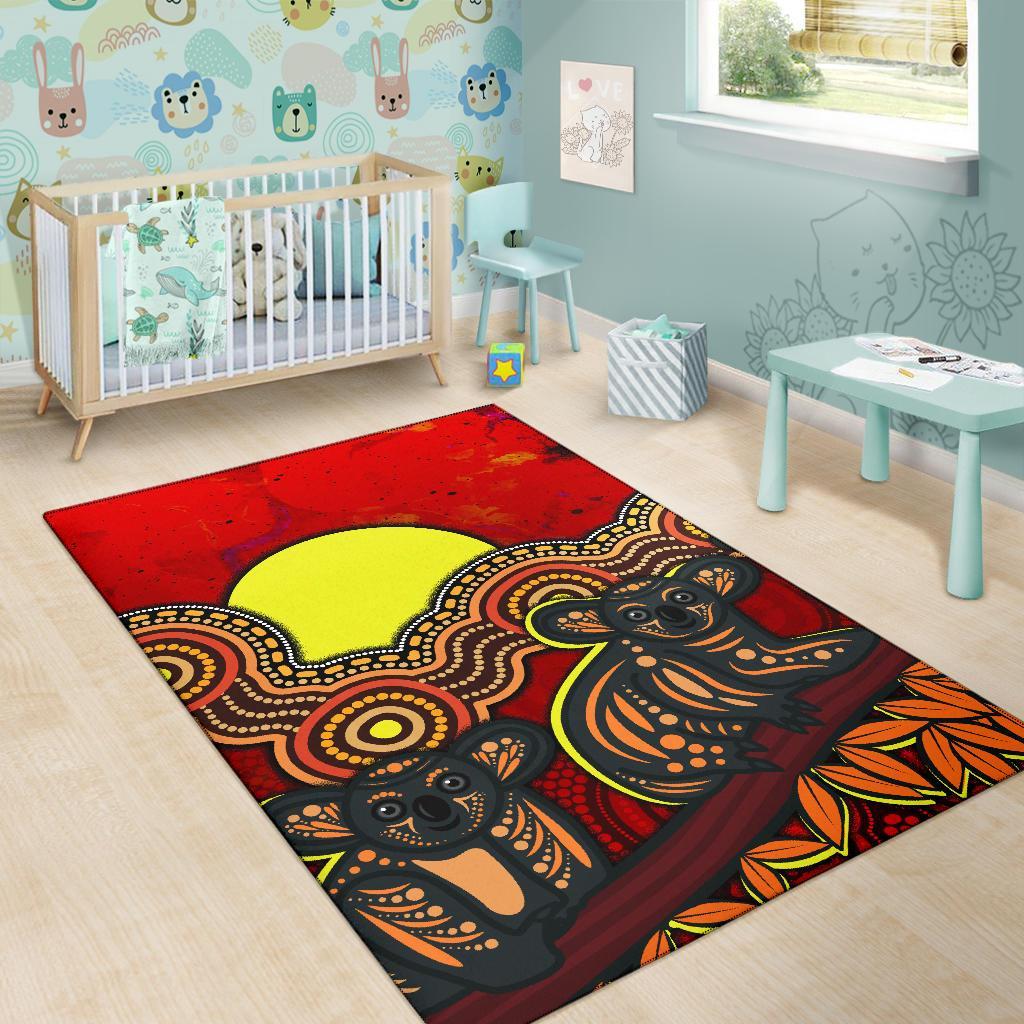 aboriginal-area-rug-australian-indigenous-koala