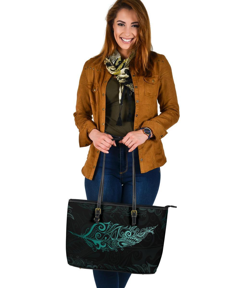 light-silver-fern-leather-tote-bag-large-turquoise