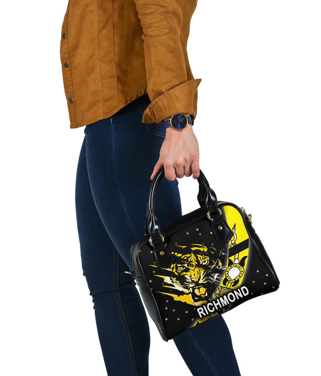 Richmond Shoulder Handbag Tigers Dotted - Vibe Hoodie