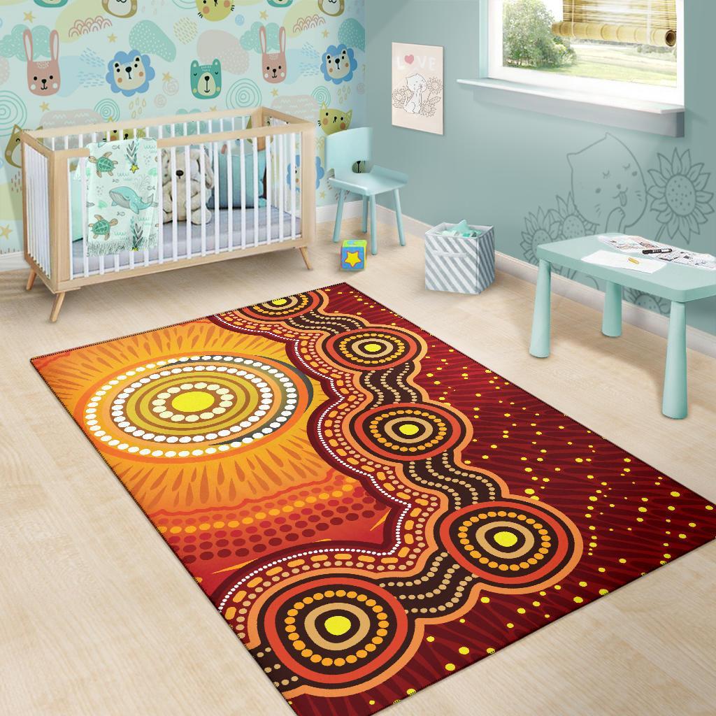 aboriginal-area-rug-sunrise-aboriginal-art