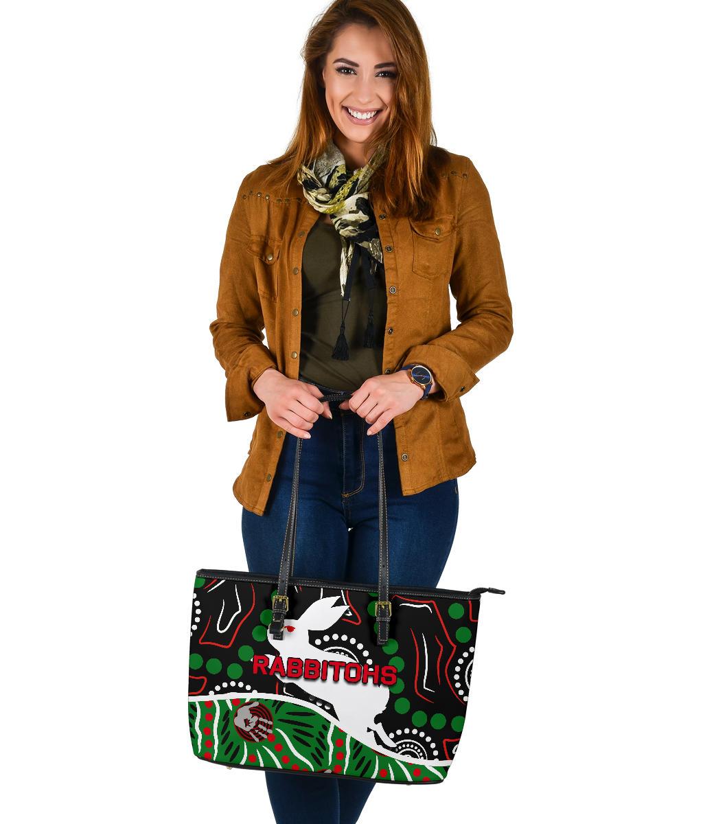 rabbitohs-large-leather-tote-bag-aboriginal