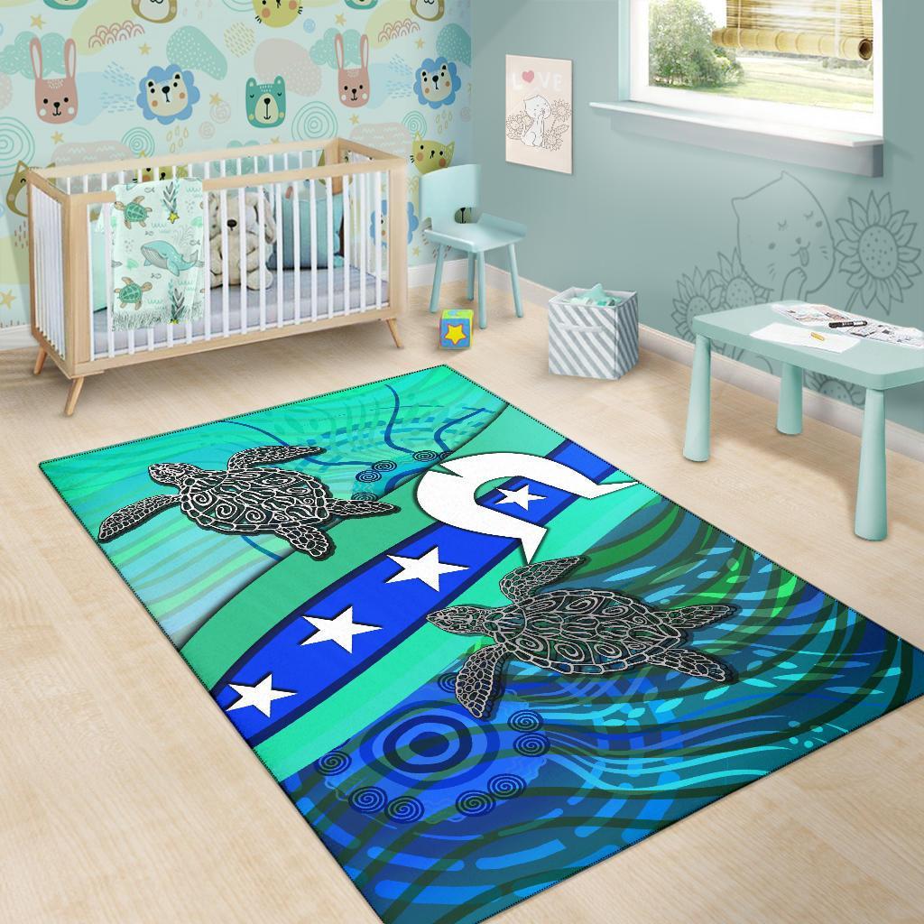 area-rug-torres-strait-flag-and-turtle