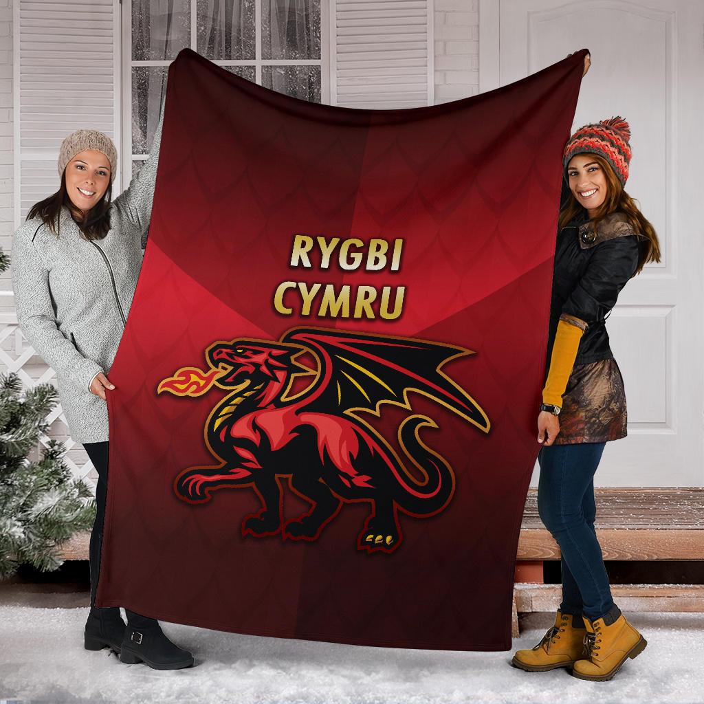 wales-rugby-premium-blanket-simple-style