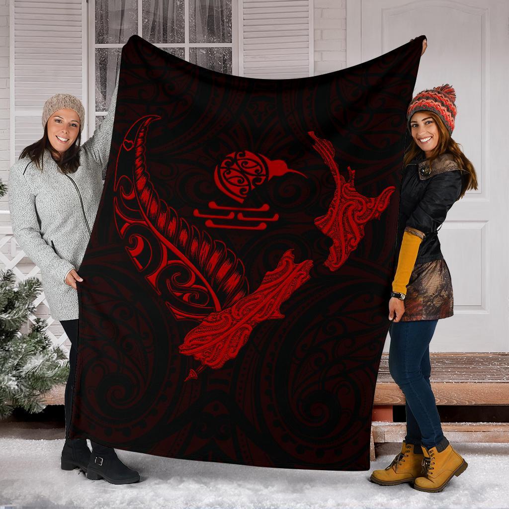 new-zealand-heart-premium-blanket-map-kiwi-mix-silver-fern-red