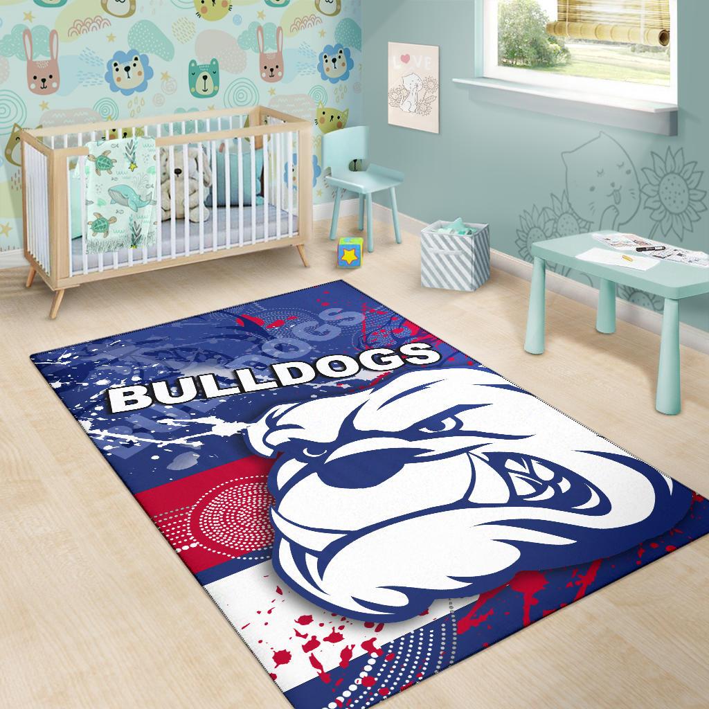 western-bulldogs-area-rug