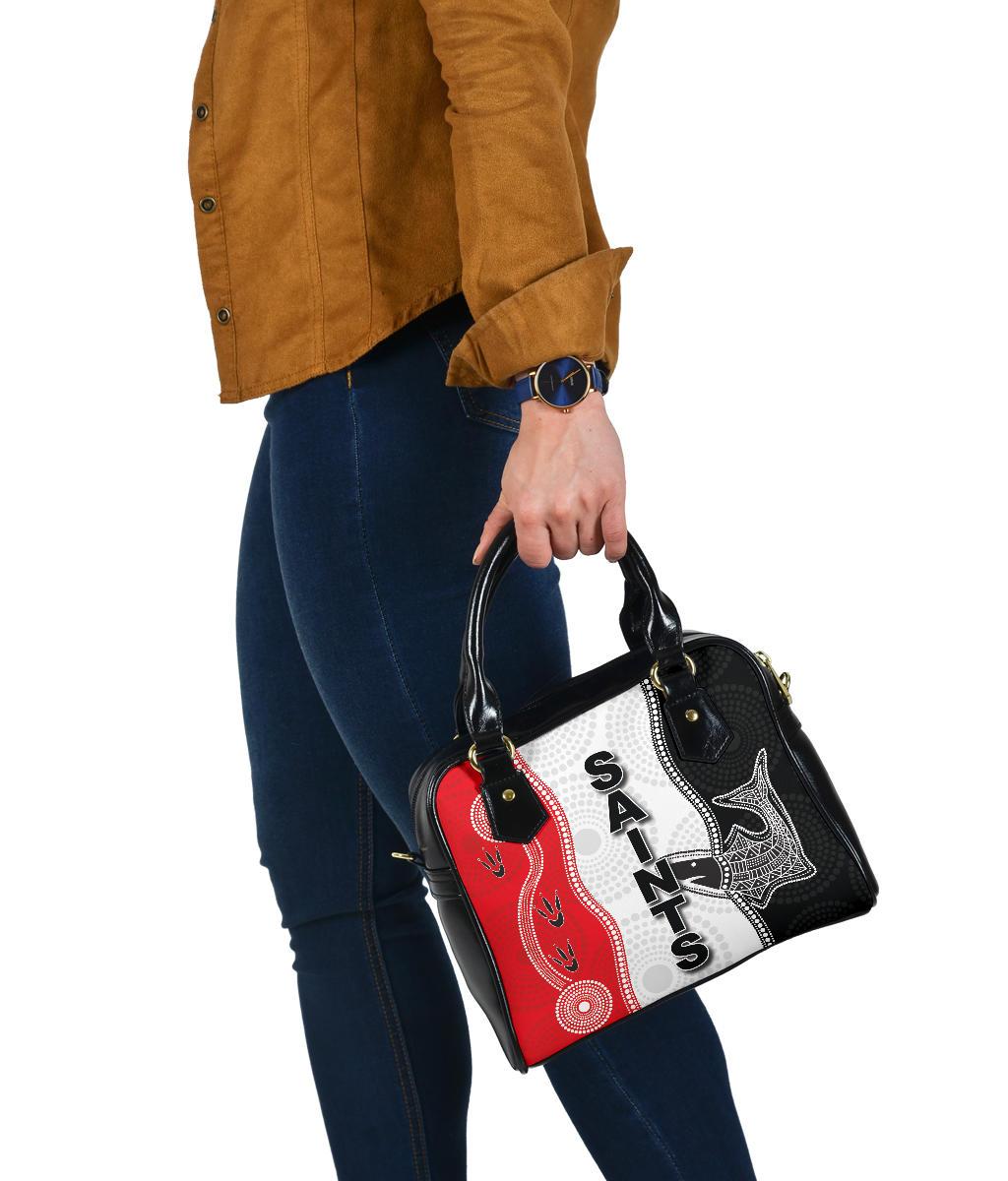 ST Kilda Zip-Shoulder Handbag Aboriginal - Vibe Hoodie