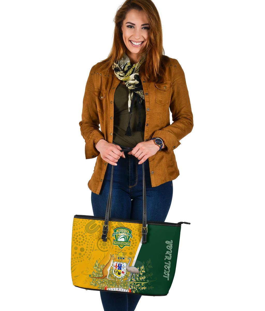 personalised-large-leather-tote-bag-australia-coat-of-arm-in-rugby-style