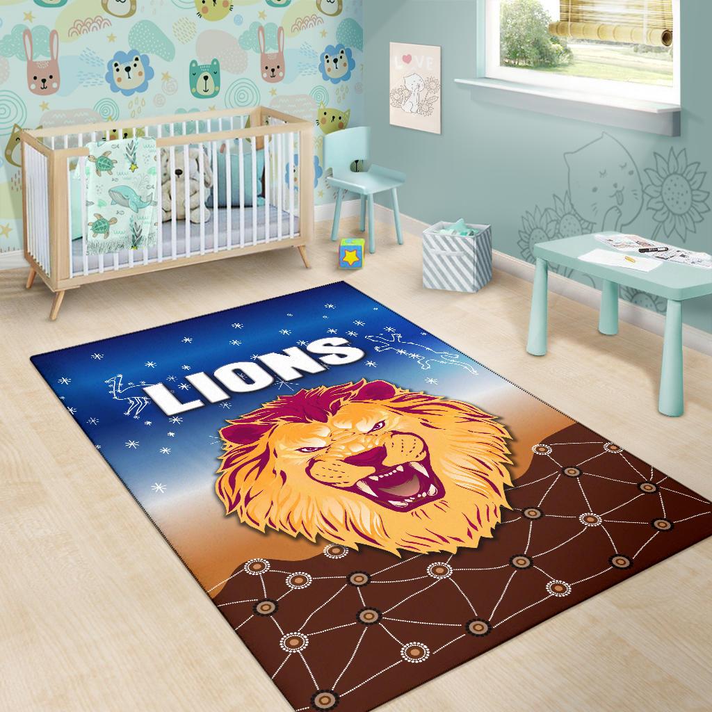 brisbane-lions-area-rug-simple-indigenous