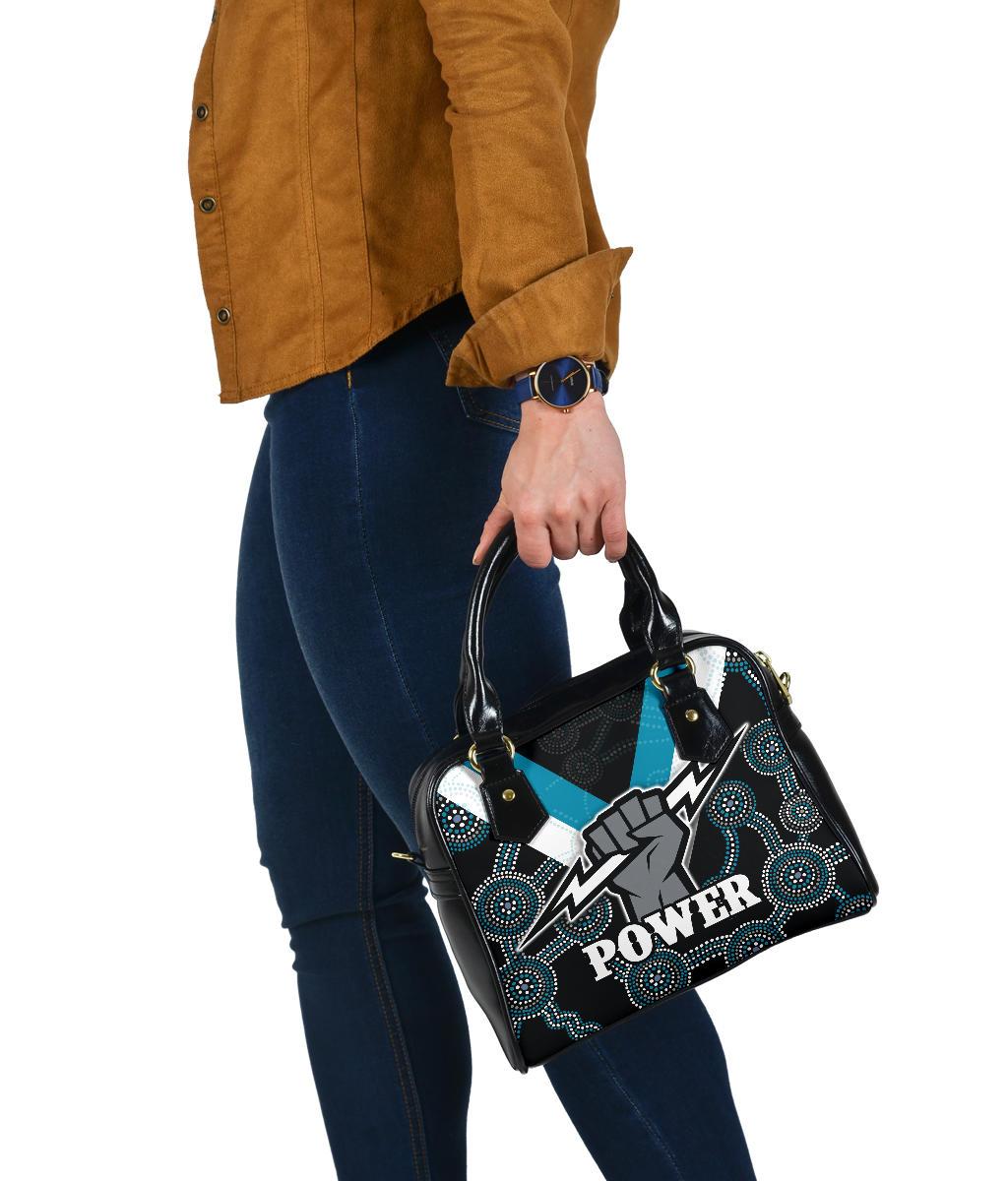 Port Adelaide Shoulder Handbag Power - Vibe Hoodie