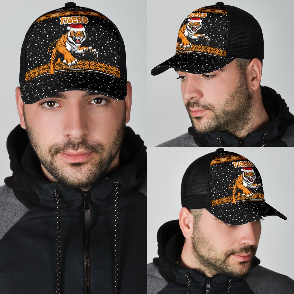 wests-christmas-mesh-back-cap-tigers-unique-vibes-black