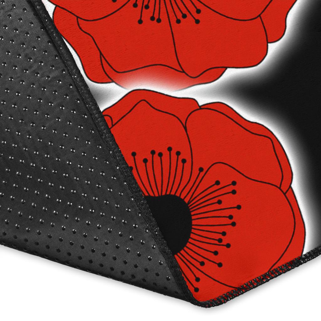 panthers-anzac-day-area-rug-simple-poppy