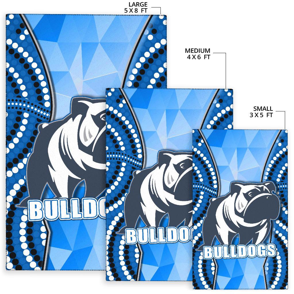 bulldogs-area-rug-indigenous-snappy