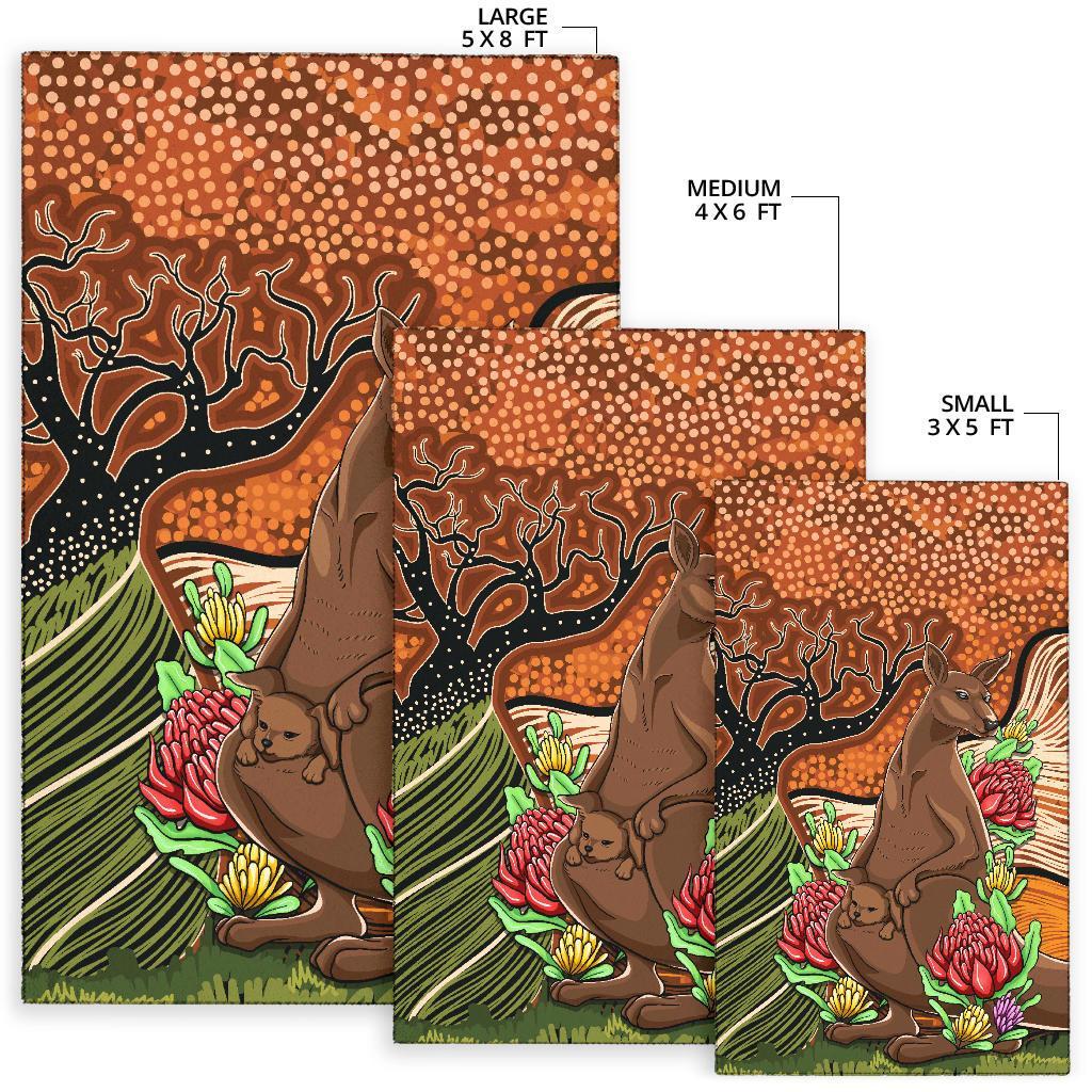 aboriginal-area-rug-kangaroo-with-indigenous-tree