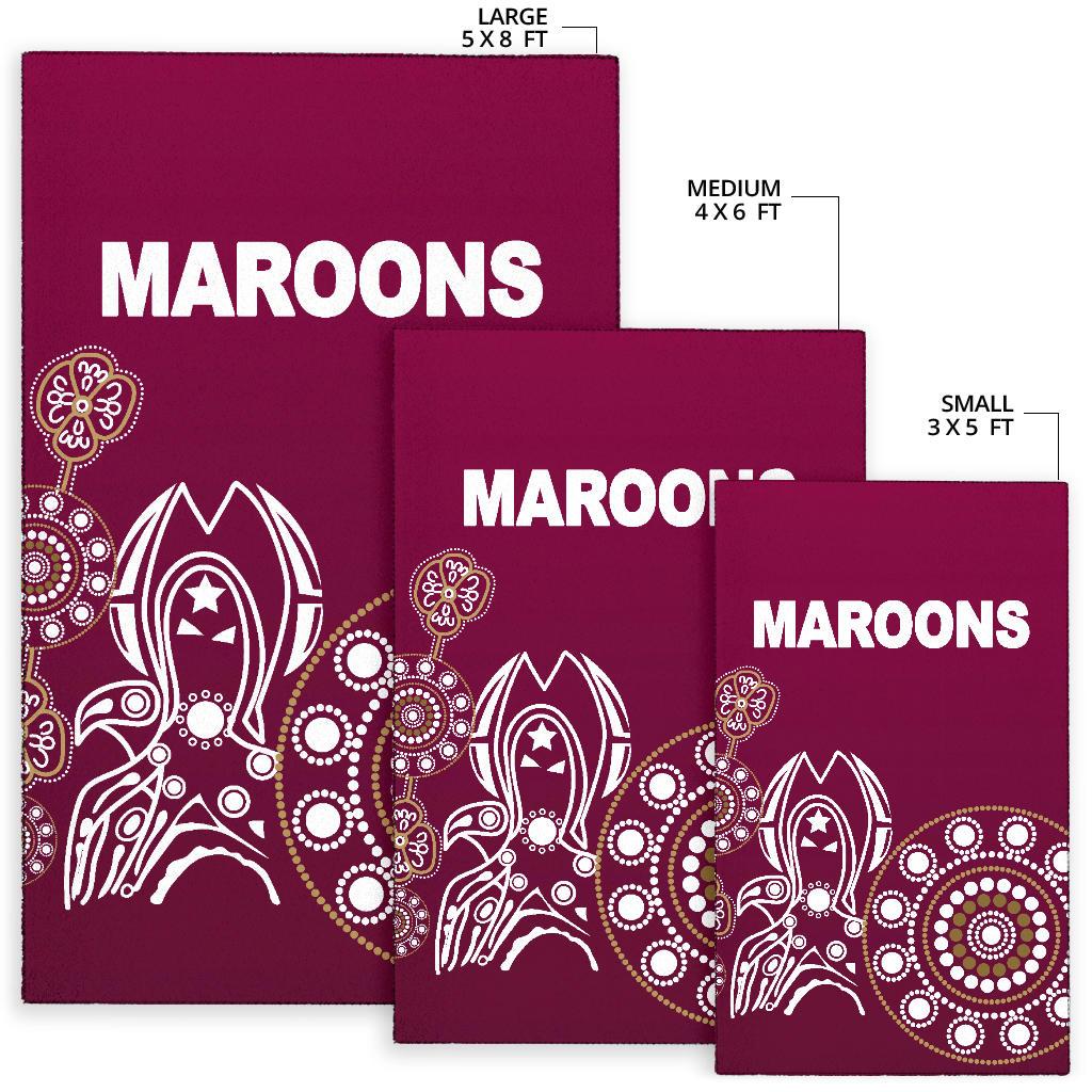 queensland-area-rug-maroons-simple-indigenous