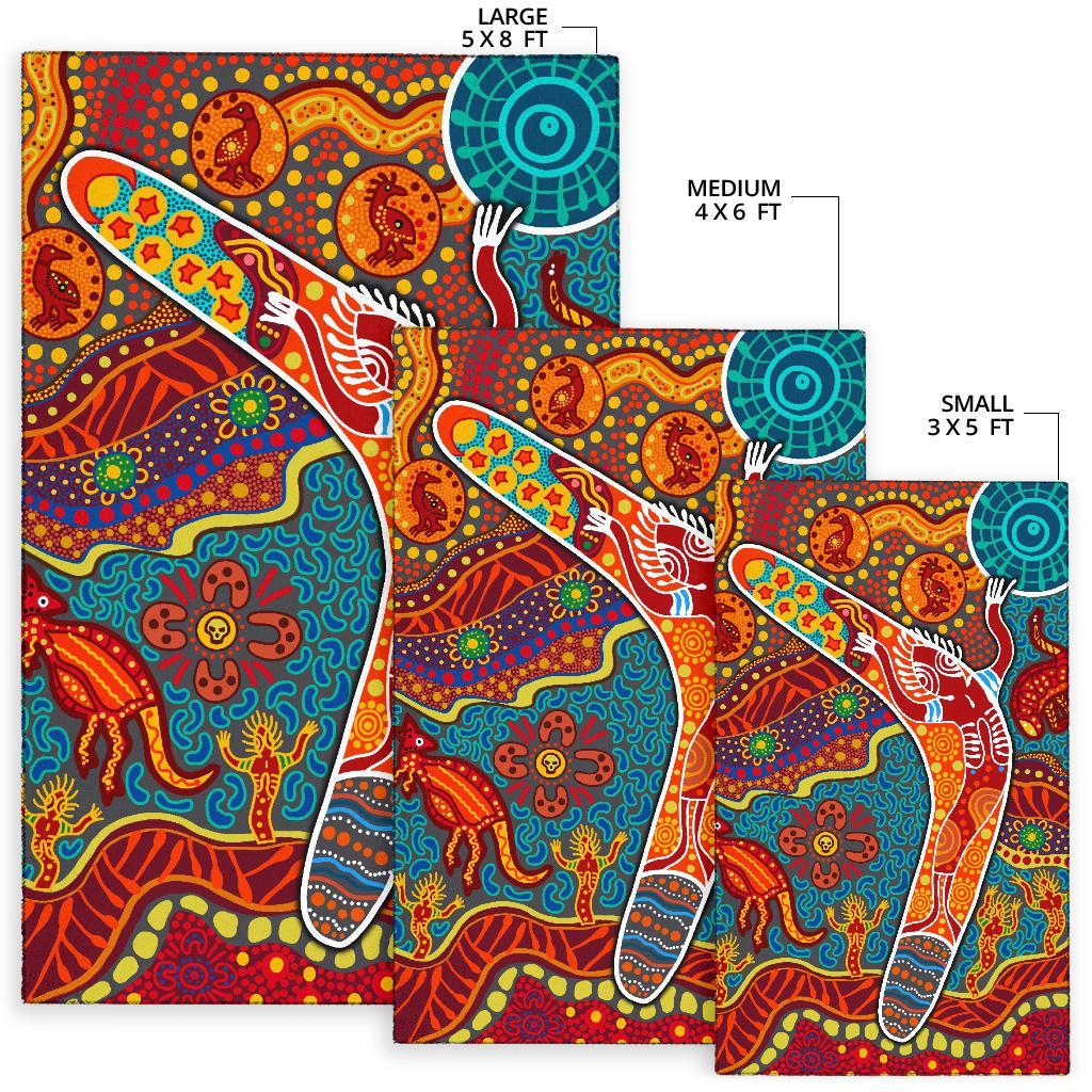 aboriginal-area-rug-indigenous-boomerang