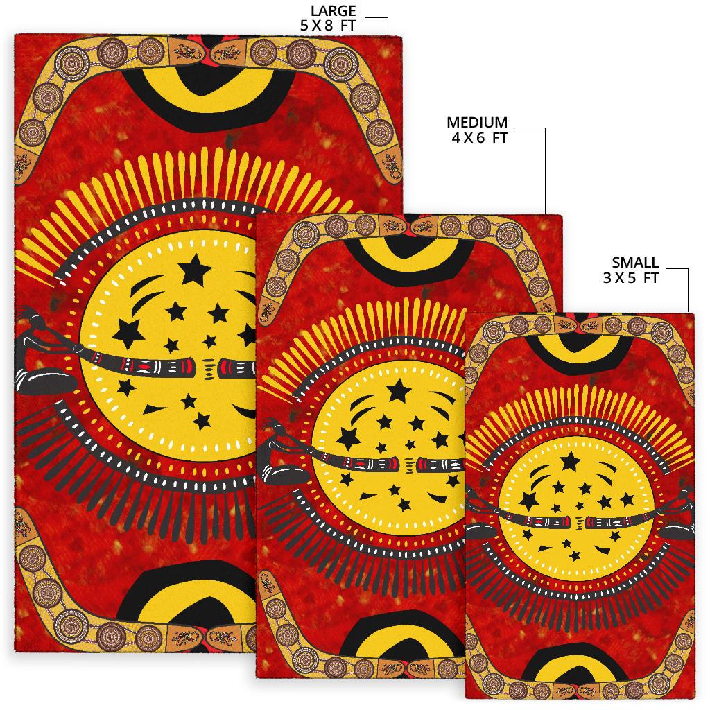 aboriginal-area-rug-boomerang