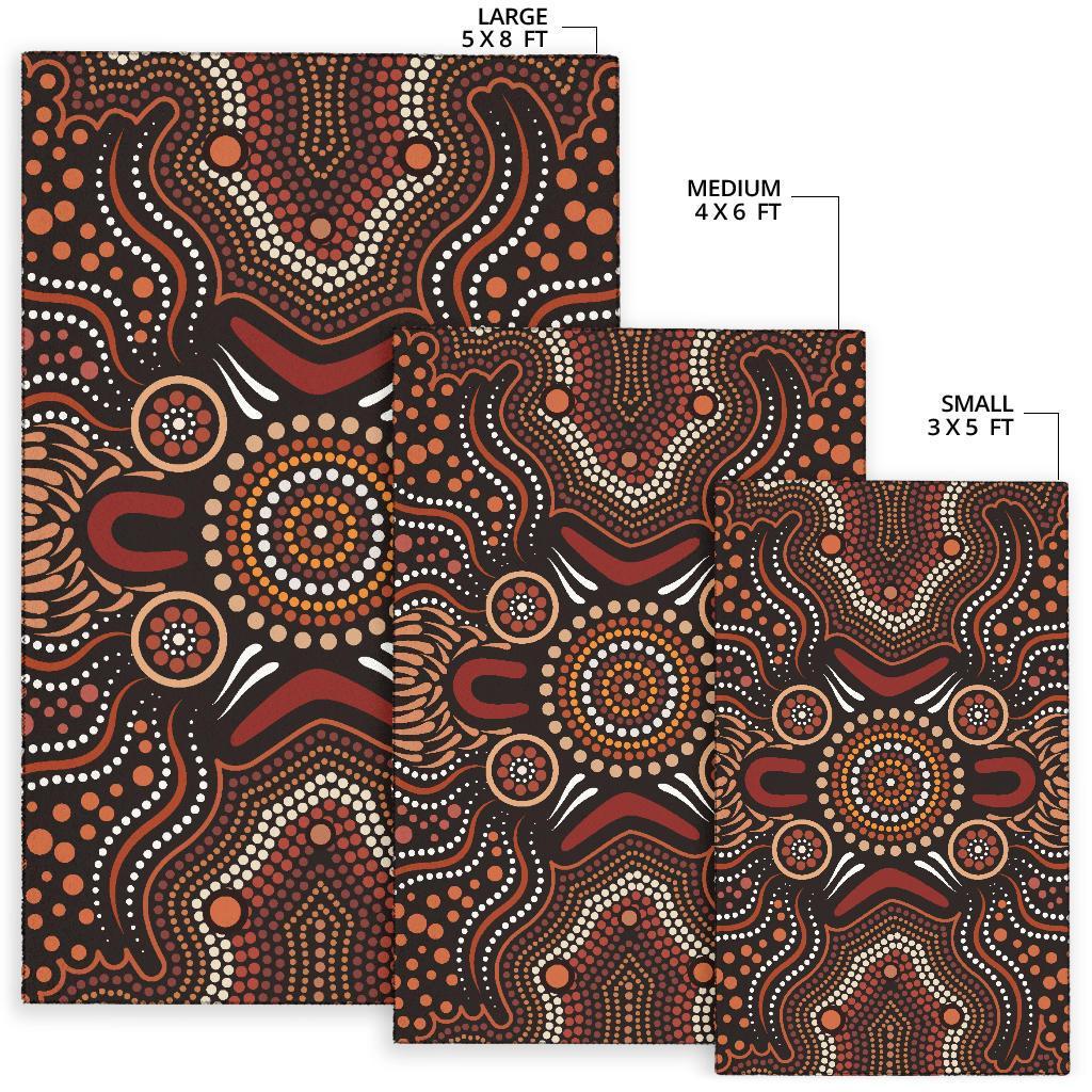 aboriginal-area-rug-boomerang-circle-dot-painting-art-ver02